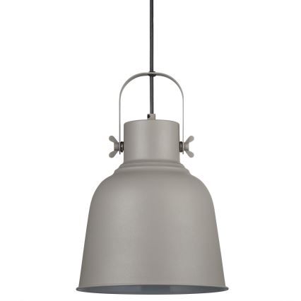 Nordlux - Lámpara colgante ADRIAN 1xE27/25W/230V diá. 25 cm gris
