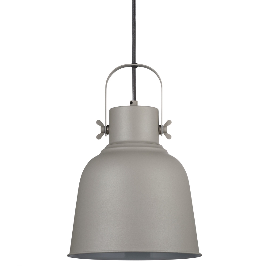 Nordlux - Lámpara colgante ADRIAN 1xE27/25W/230V diá. 25 cm gris