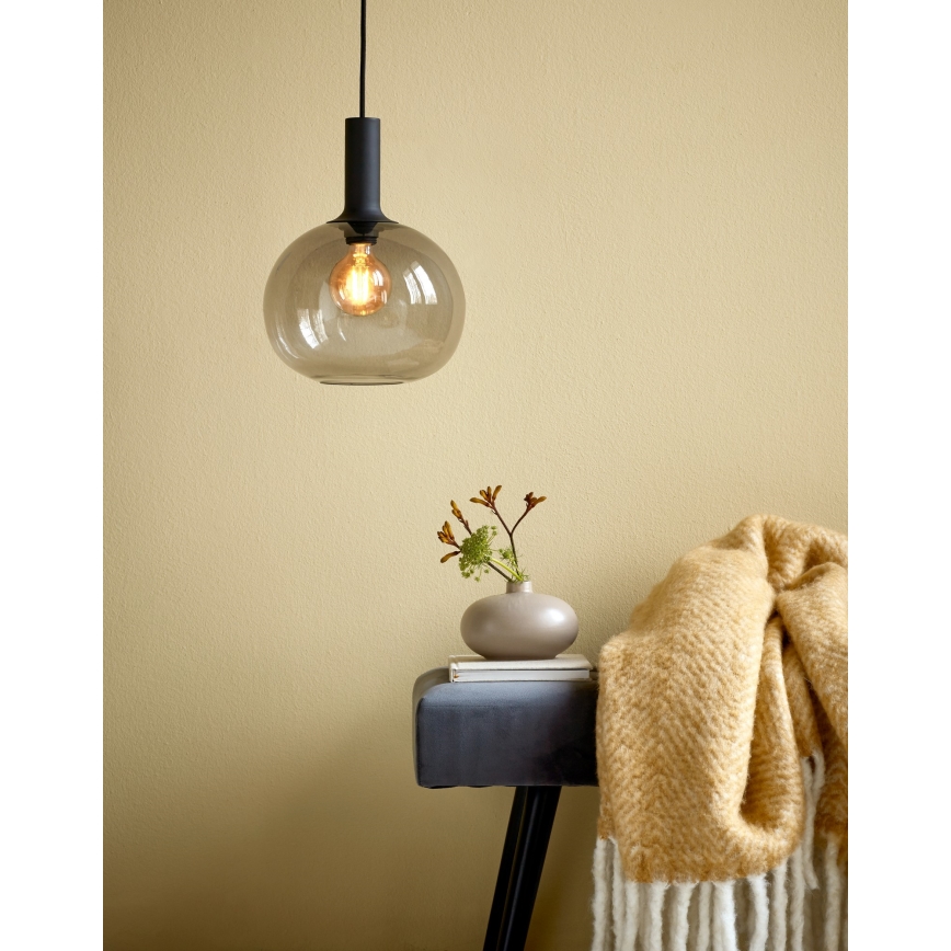 Nordlux - Lámpara colgante ALTON 1xE27/60W/230V negro