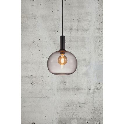 Nordlux - Lámpara colgante ALTON 1xE27/60W/230V negro
