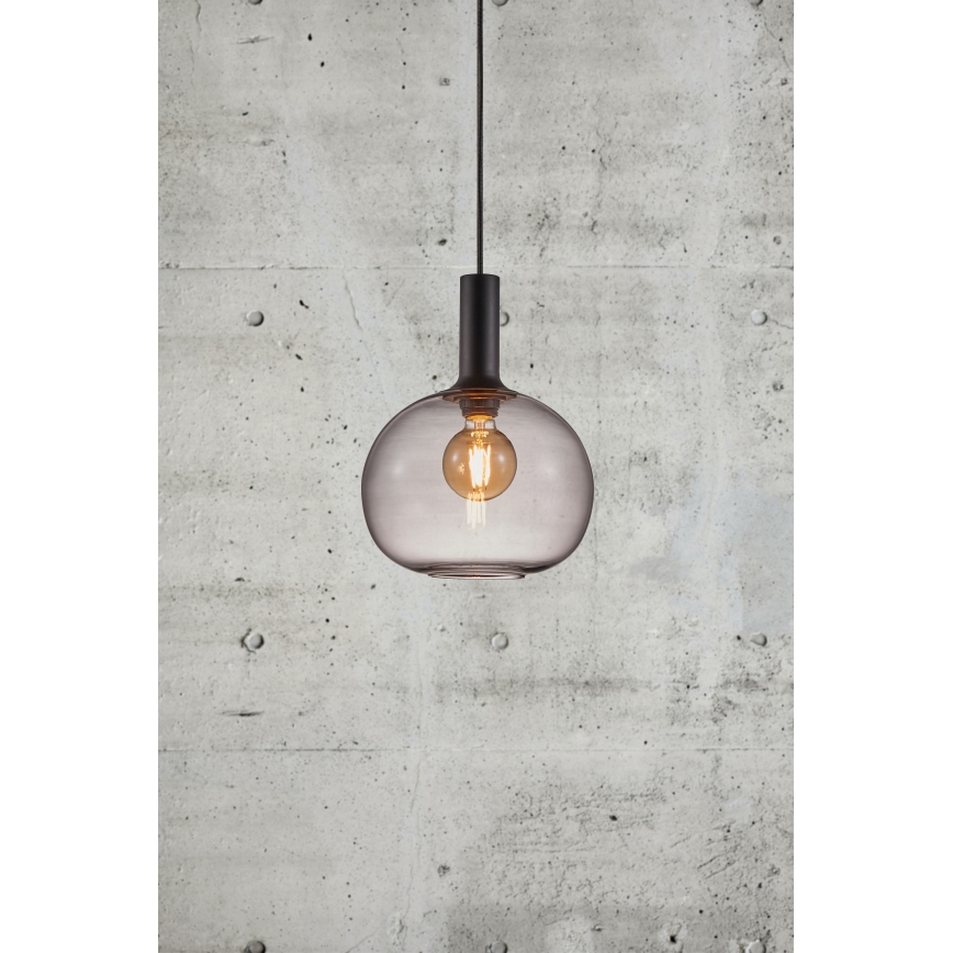 Nordlux - Lámpara colgante ALTON 1xE27/60W/230V negro
