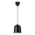 Nordlux - Lámpara colgante ANGLE 1xE27/25W/230V negra