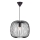 Nordlux - Lámpara colgante BERONI con cable 1xE27/60W/230V, negra, Ø 40 cm