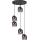 Nordlux - Lámpara colgante BOSHI 5xE14/40W/230V