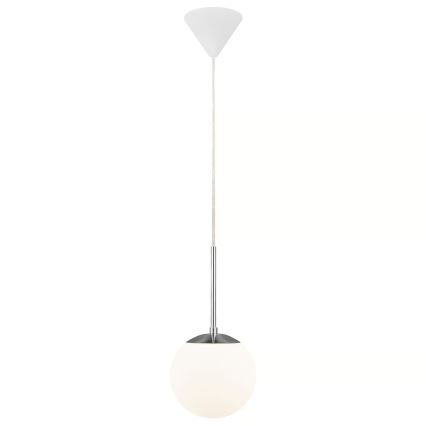Nordlux - Lámpara colgante CAFE 1xE27/15W/230V diá. 15 cm blanco