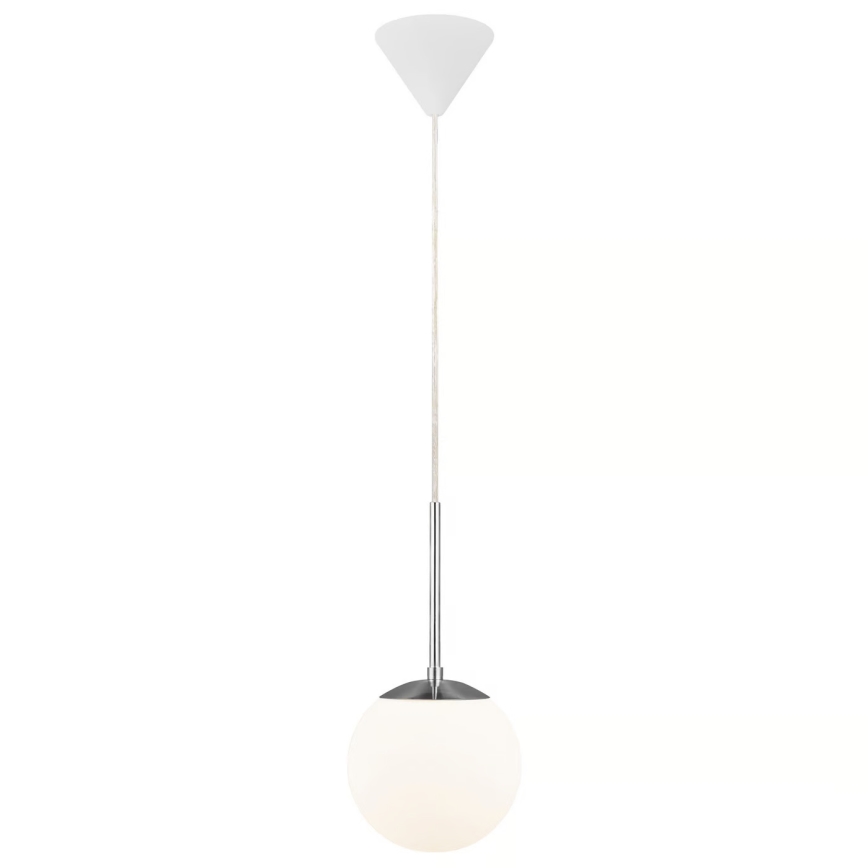 Nordlux - Lámpara colgante CAFE 1xE27/15W/230V diá. 15 cm blanco