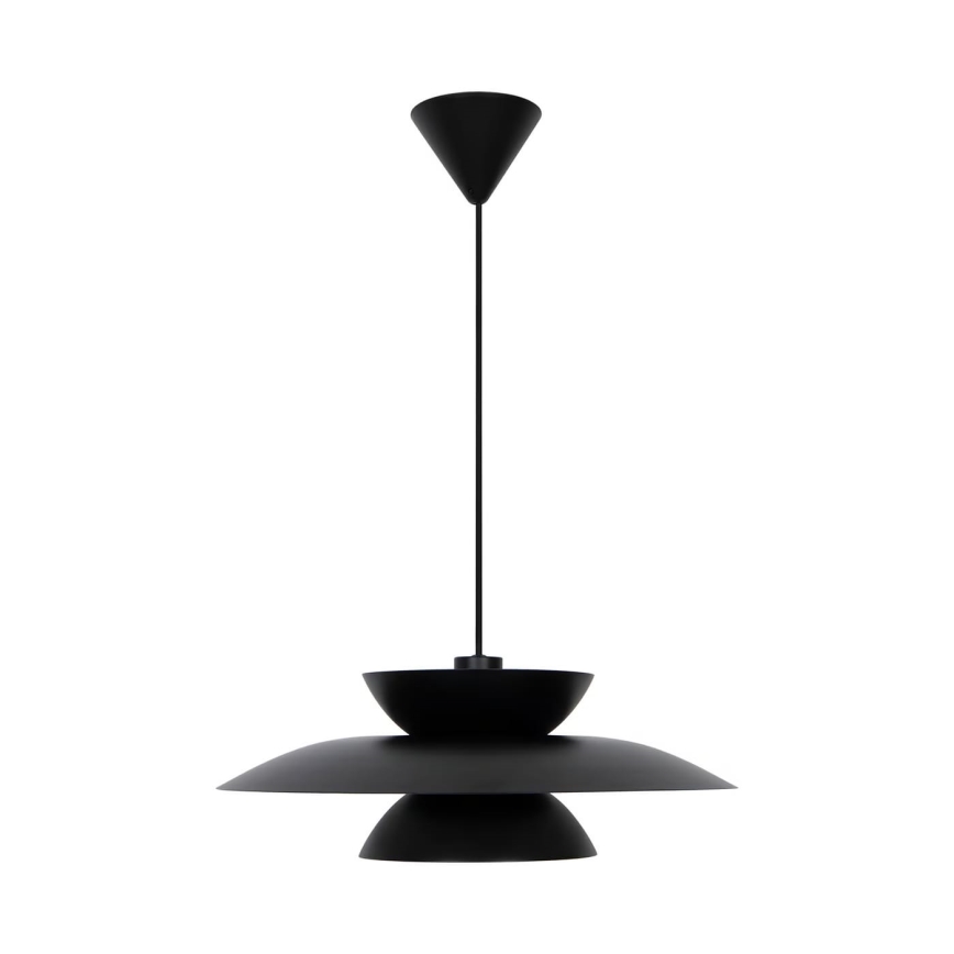 Nordlux - Lámpara colgante CARMEN 1xE27/40W/230V negro