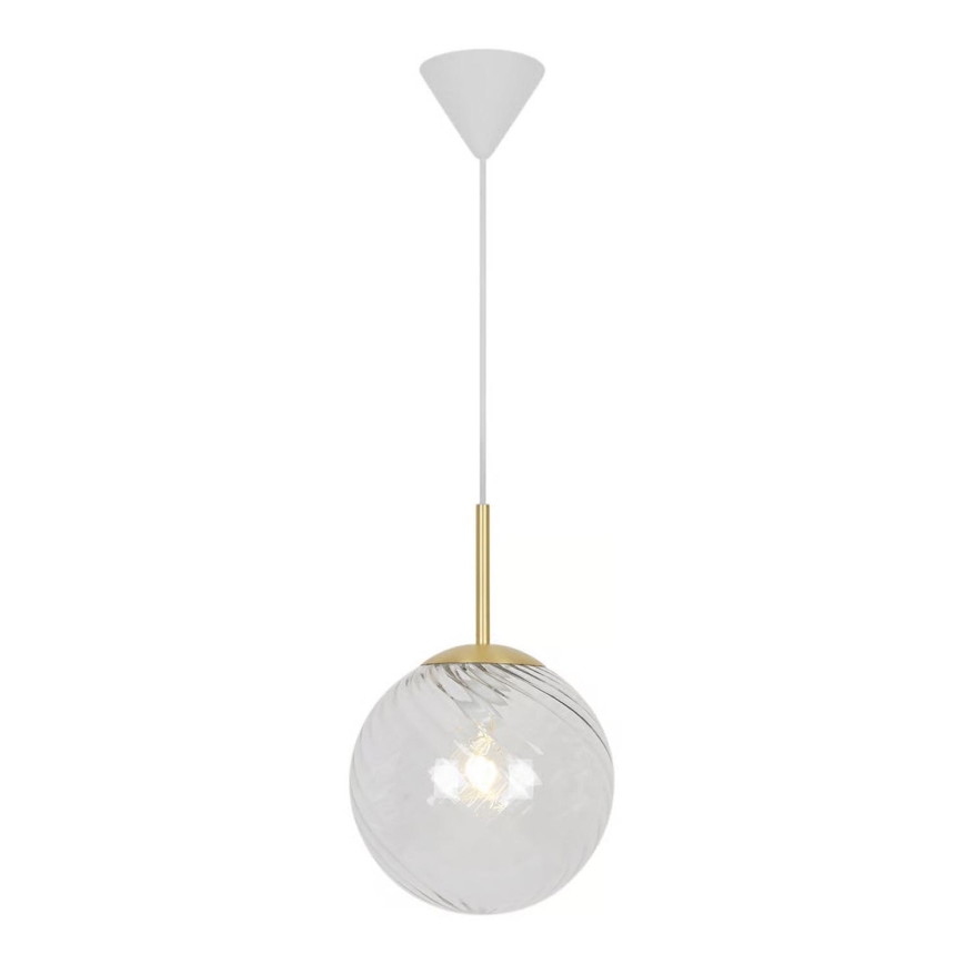 Nordlux - Lámpara colgante CHISELL con cable 1xE27/40W/230V