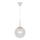 Nordlux - Lámpara colgante CHISELL con cable 1xE27/40W/230V