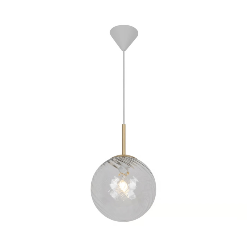 Nordlux - Lámpara colgante CHISELL con cable 1xE27/40W/230V