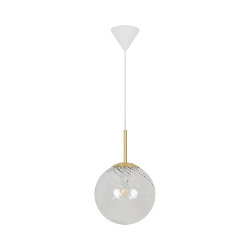 Nordlux - Lámpara colgante CHISELL con cable 1xE27/40W/230V