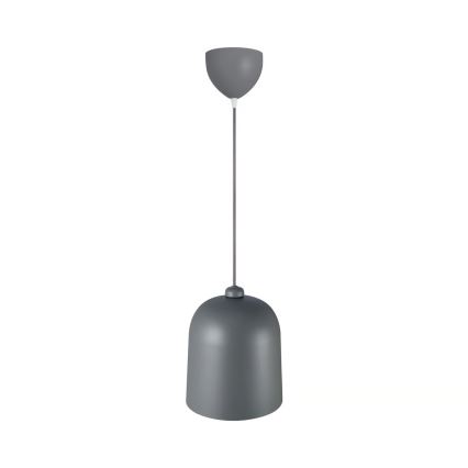 Nordlux - Lámpara colgante con cable ANGLE 1xE27/25W/230V gris