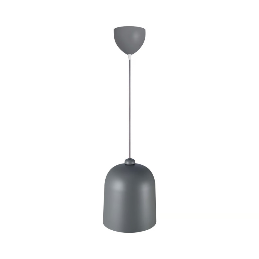 Nordlux - Lámpara colgante con cable ANGLE 1xE27/25W/230V gris