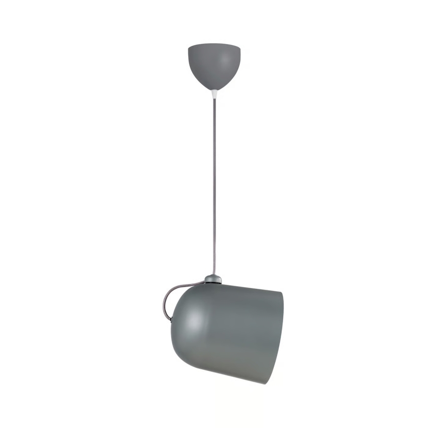 Nordlux - Lámpara colgante con cable ANGLE 1xE27/25W/230V gris