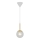 Nordlux - Lámpara colgante con cable CHISELL 1xE14/25W/230V
