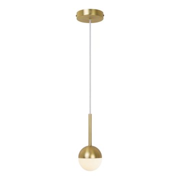 Nordlux - Lámpara colgante con cable CONTINA 1xG9/5W/230V latón