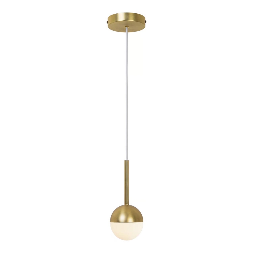 Nordlux - Lámpara colgante con cable CONTINA 1xG9/5W/230V latón
