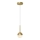 Nordlux - Lámpara colgante con cable CONTINA 1xG9/5W/230V latón