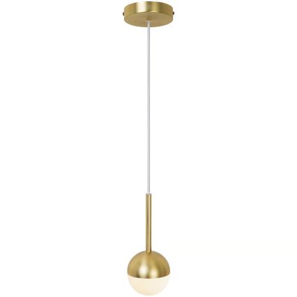 Nordlux - Lámpara colgante con cable CONTINA 1xG9/5W/230V latón