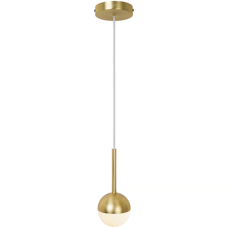 Nordlux - Lámpara colgante con cable CONTINA 1xG9/5W/230V latón