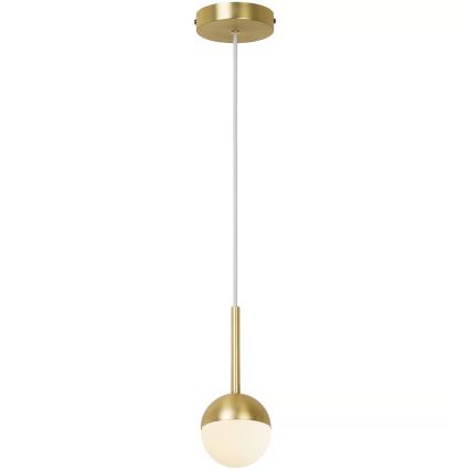Nordlux - Lámpara colgante con cable CONTINA 1xG9/5W/230V latón