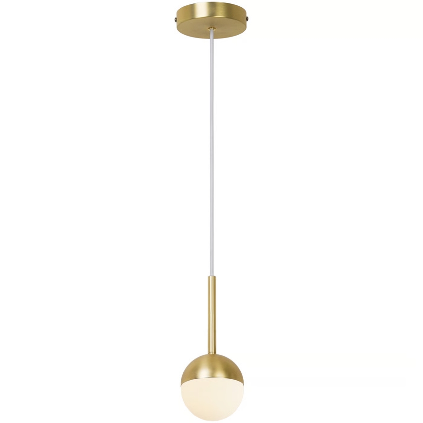 Nordlux - Lámpara colgante con cable CONTINA 1xG9/5W/230V latón