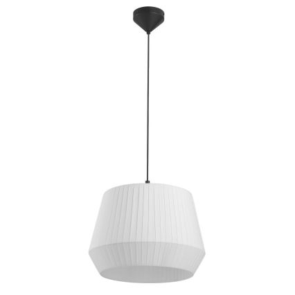 Nordlux - Lámpara colgante con cable DICTE 1xE27/60W/230V Ø 40 cm blanca