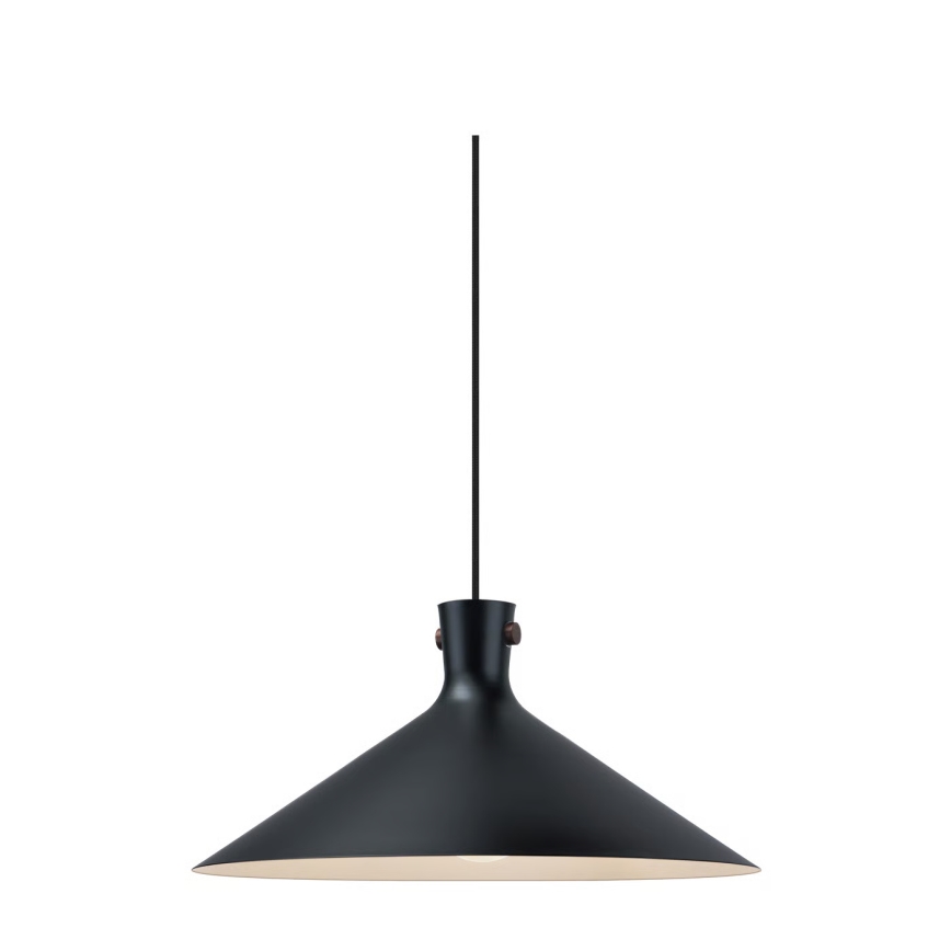 Nordlux - Lámpara colgante con cable DORINA 1xE27/60W/230V negra