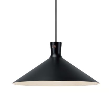 Nordlux - Lámpara colgante con cable DORINA 1xE27/60W/230V negra
