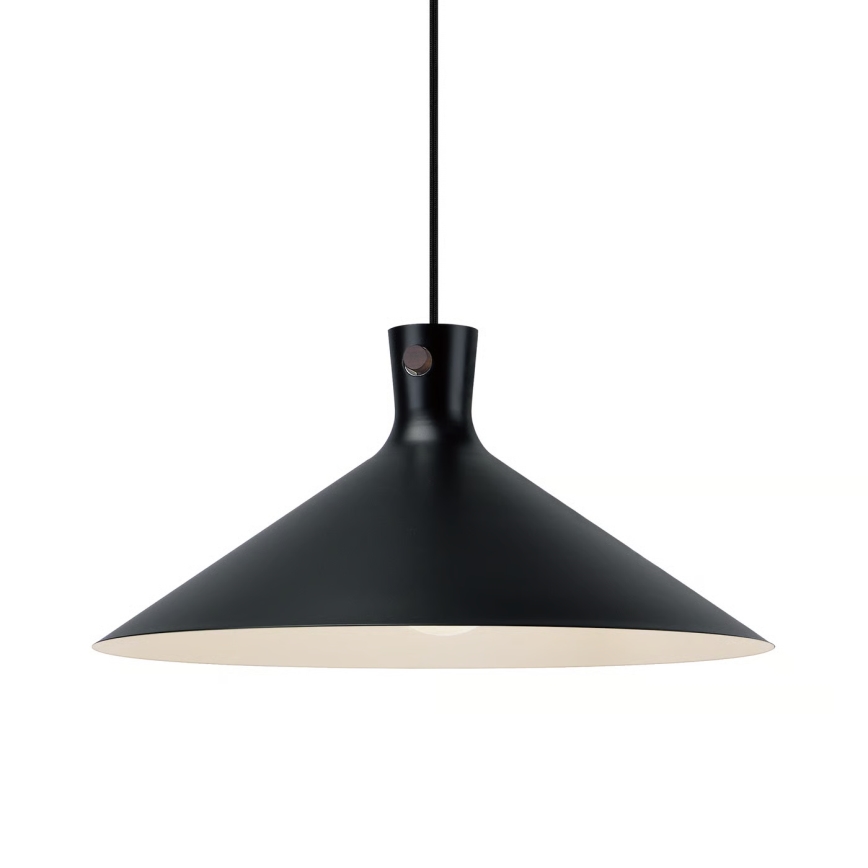 Nordlux - Lámpara colgante con cable DORINA 1xE27/60W/230V negra