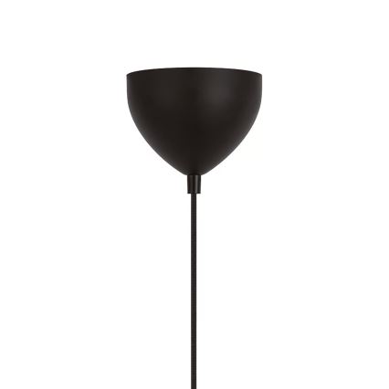Nordlux - Lámpara colgante con cable DORINA 1xE27/60W/230V negra