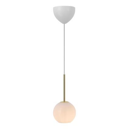Nordlux - Lámpara colgante con cable FRANCA 1xE14/40W/230V blanca