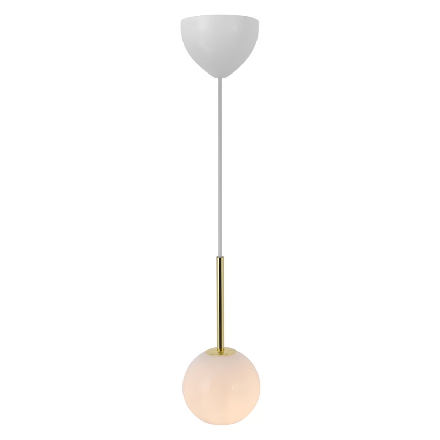 Nordlux - Lámpara colgante con cable FRANCA 1xE14/40W/230V blanca