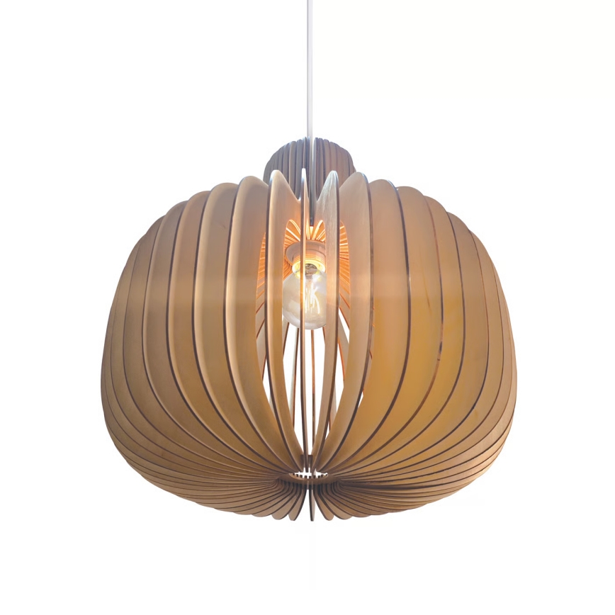 Nordlux - Lámpara colgante con cable HAZO 1xE27/60W/230V beige