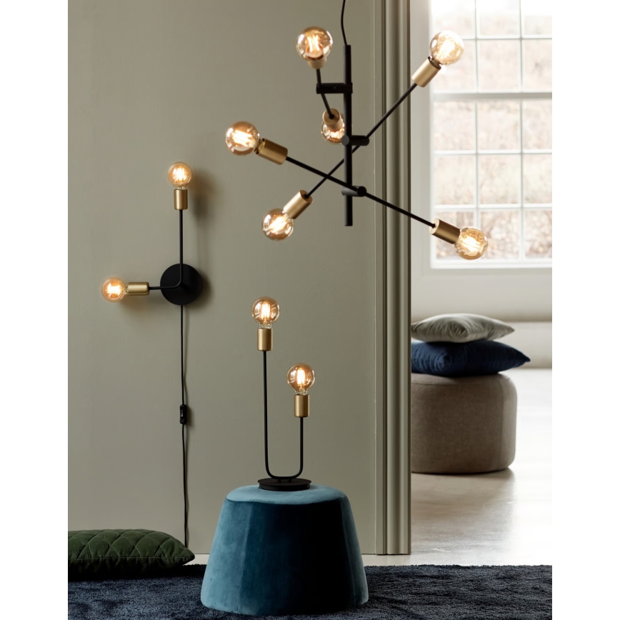 Nordlux - Lámpara colgante con cable JOSEFINE 6xE27/25W/230V