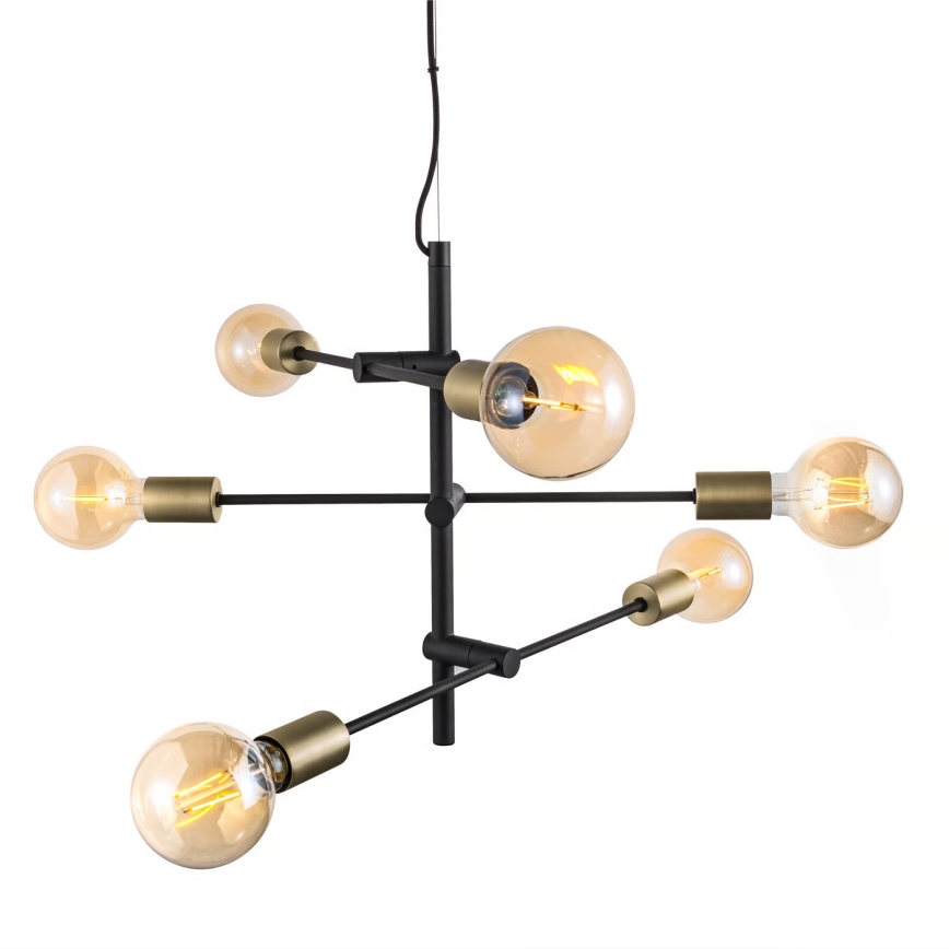 Nordlux - Lámpara colgante con cable JOSEFINE 6xE27/25W/230V