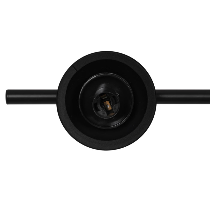 Nordlux - Lámpara colgante con cable LILLY 5xE14/10W/230V negra