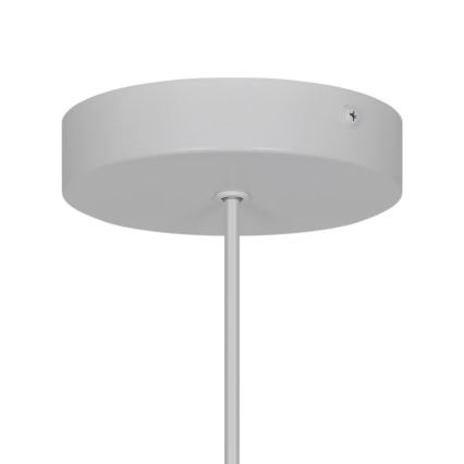 Nordlux - Lámpara colgante con cable MALUCA 1xE27/15W/230V Ø 29 cm blanco