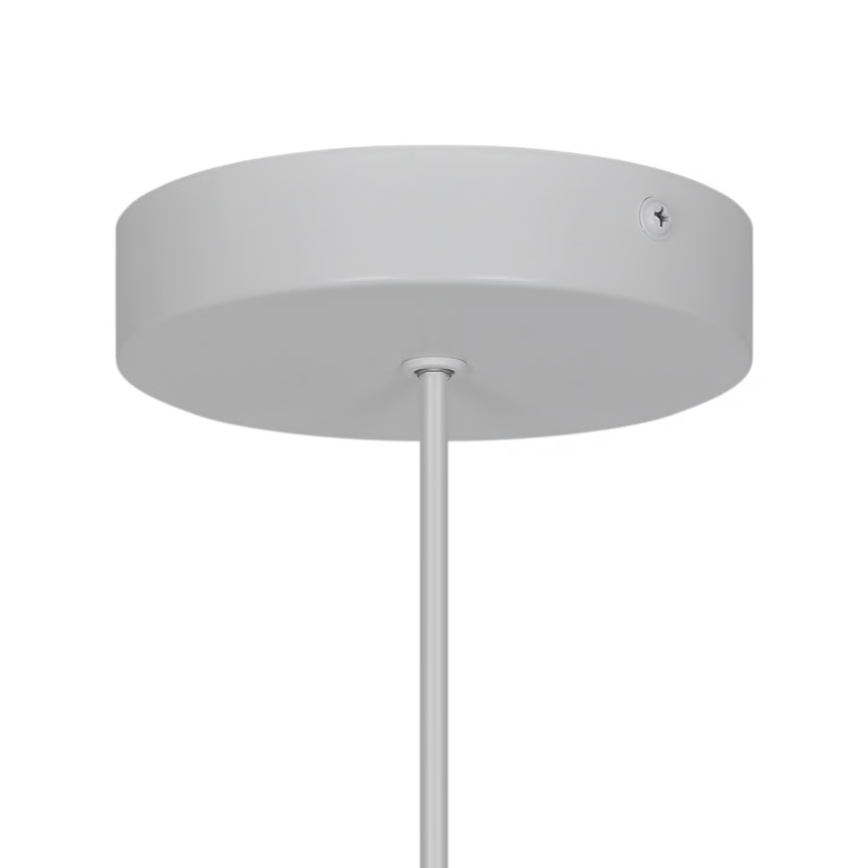 Nordlux - Lámpara colgante con cable MALUCA 1xE27/15W/230V Ø 29 cm blanco