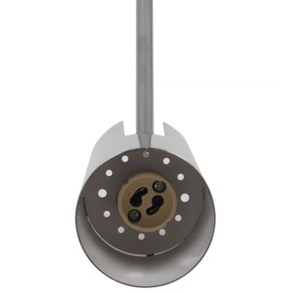 Nordlux - Lámpara colgante con cable MIB 1xGU10/20W/230V cromo brillante