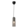 Nordlux - Lámpara colgante con cable MIELLA 1xE27/25W/230V ahumada