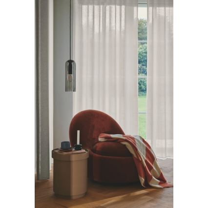 Nordlux - Lámpara colgante con cable MIELLA 1xE27/25W/230V ahumada