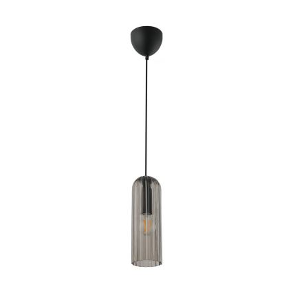 Nordlux - Lámpara colgante con cable MIELLA 1xE27/25W/230V ahumada