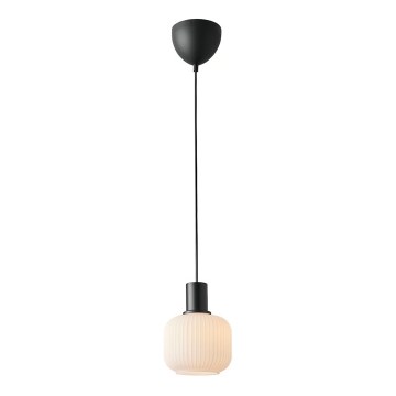 Nordlux - Lámpara colgante con cable MILFORD 1xE27/40W/230V negra