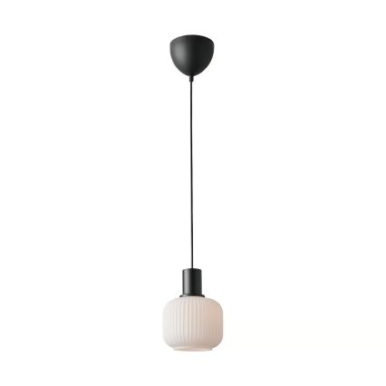 Nordlux - Lámpara colgante con cable MILFORD 1xE27/40W/230V negra