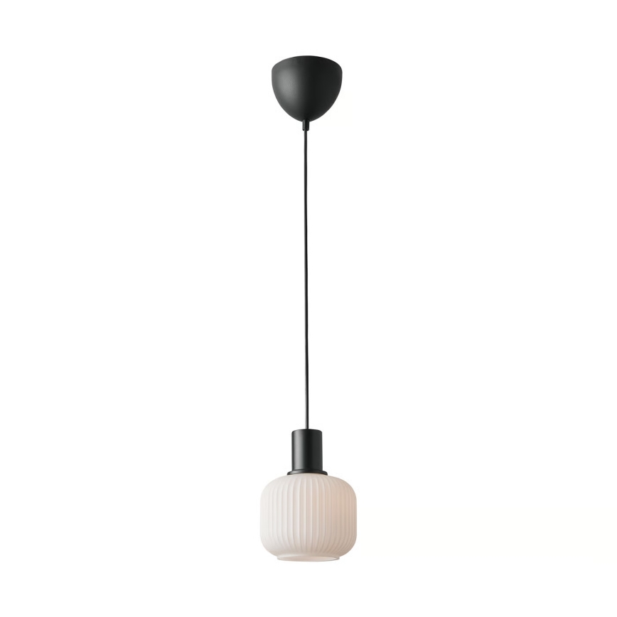 Nordlux - Lámpara colgante con cable MILFORD 1xE27/40W/230V negra