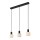Nordlux - Lámpara colgante con cable MILFORD 3xE14/25W/230V