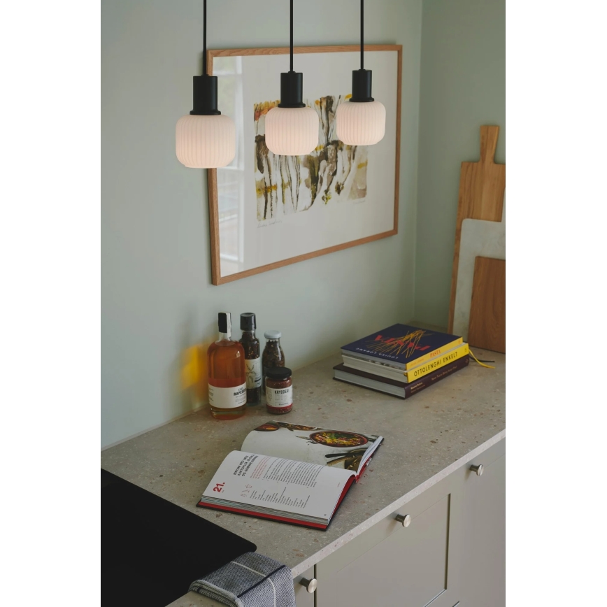 Nordlux - Lámpara colgante con cable MILFORD 3xE14/25W/230V