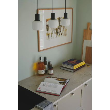Nordlux - Lámpara colgante con cable MILFORD 3xE14/25W/230V