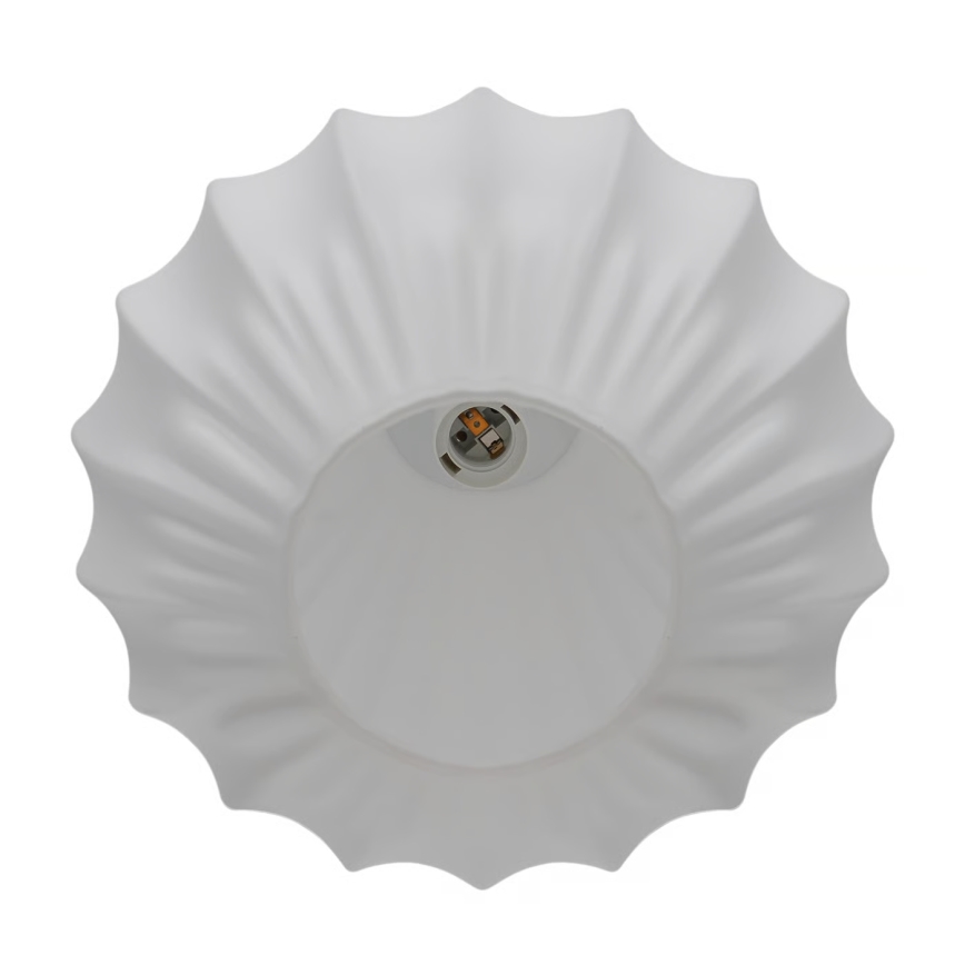 Nordlux - Lámpara colgante con cable SALLINO, 1xE27/15W/230V, diámetro 24 cm, blanca